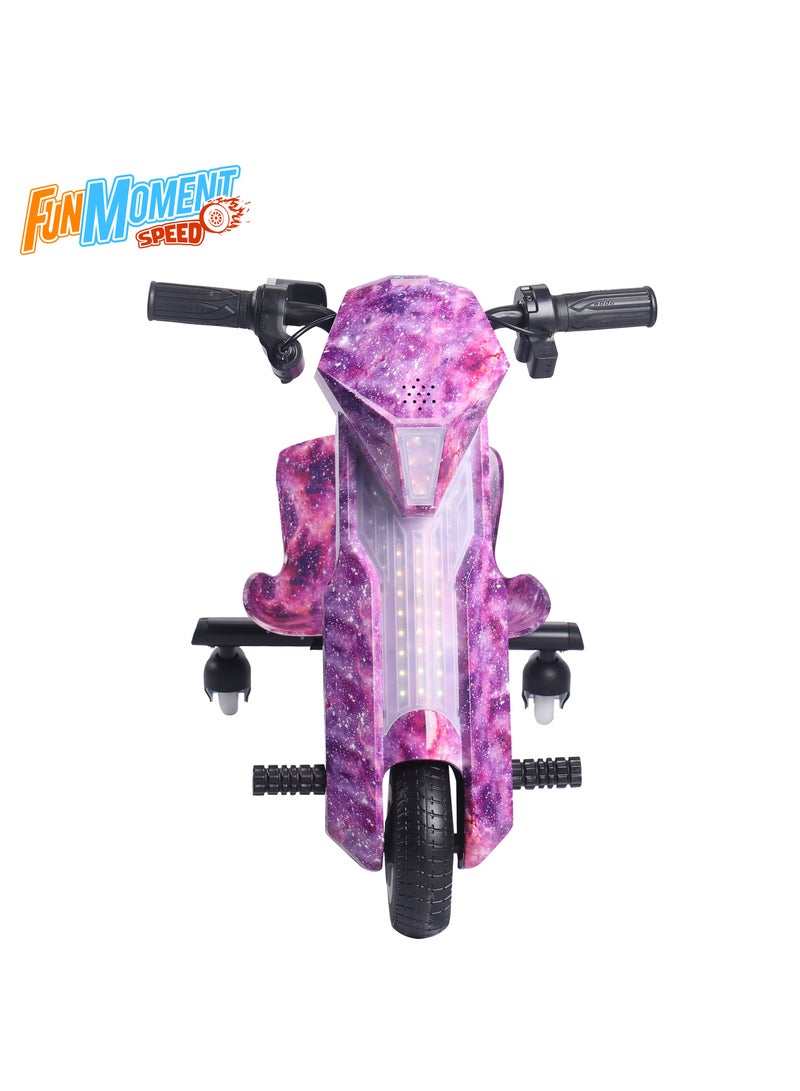 لحظة مرح سكوتر درفت صغير 36 فولت مع خوذة وحماية مع بوق - Image 2