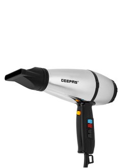 GEEPAS Geepas Hair Dryer GHD86072, AC Motor, Cool Shot Function, 2 Heat Setting Function, Overheat Production, Strong And Powerful Wind, Detachable Filter Easy To Clean, One Nozzle, Fast Drying Of Thick Hair  - Image 1