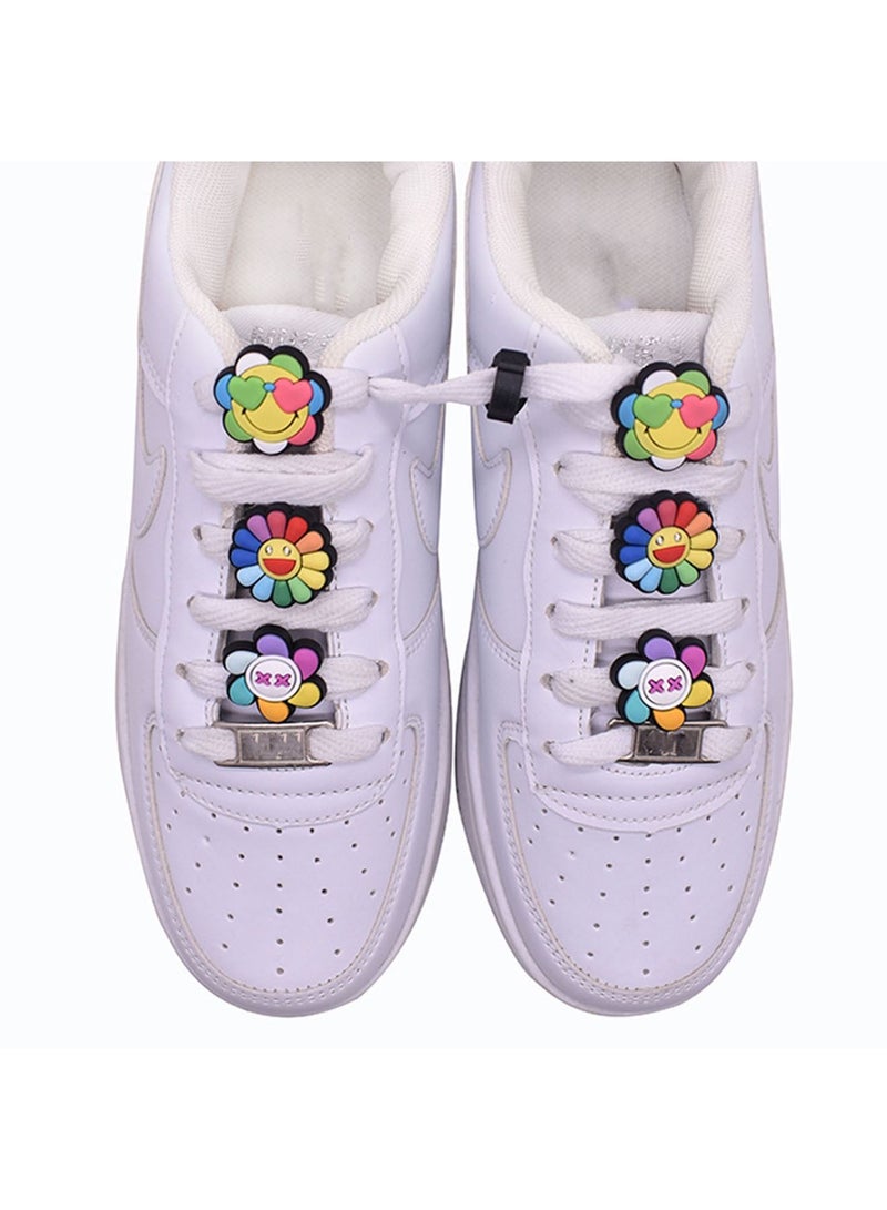 19 Pcs Crocs Shoe Decoration Student Study Girls Women Charm for Crocs Hole Hole Shoe Buckle Party Favors ​Mini Charm Bracelet Wristband for Women Girls Kid - Image 4