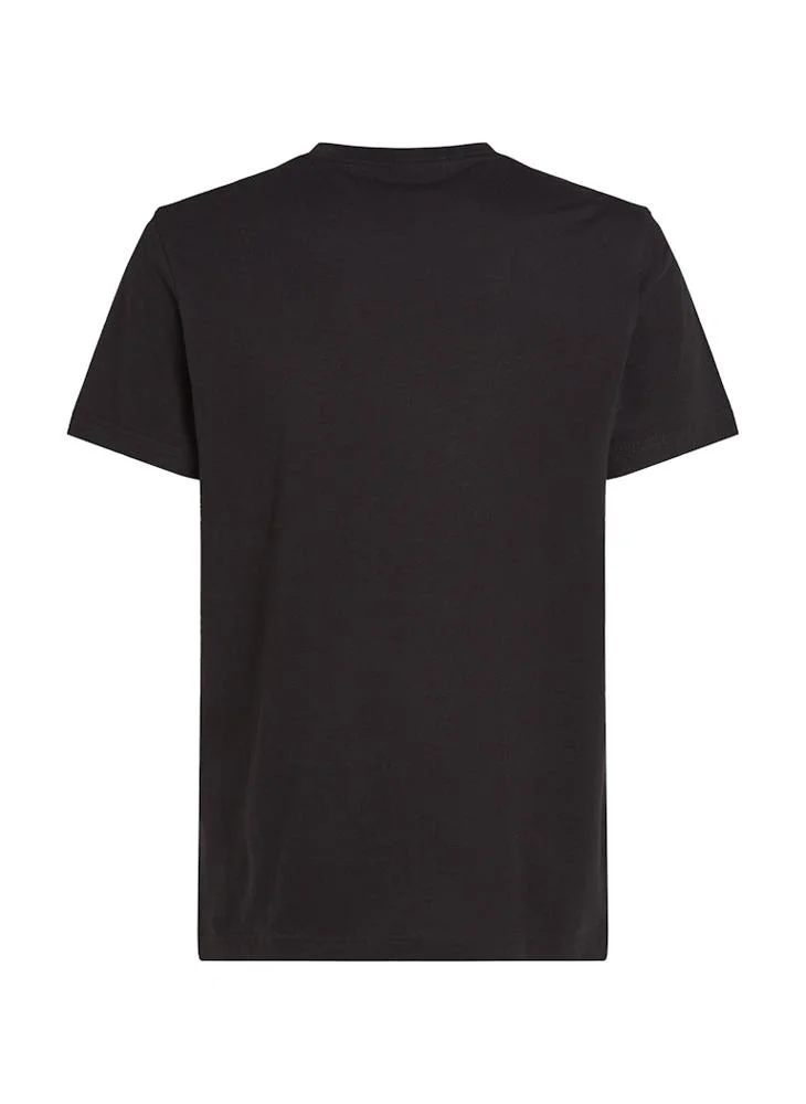 Calvin Klein Jeans Disrupted Outline Monologo T-Shirt