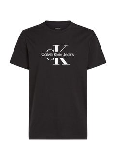Calvin Klein Jeans Disrupted Outline Monologo T-Shirt  - Image 5