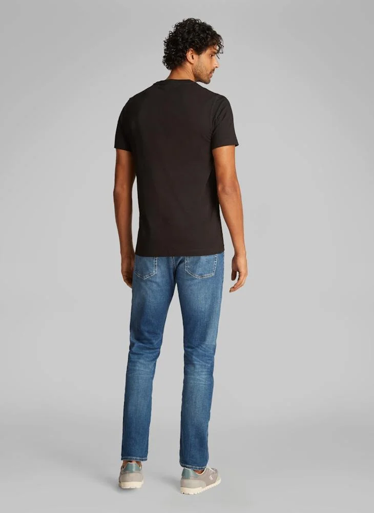 Calvin Klein Jeans DISRUPTED OUTLINE MONOLOGO TEE