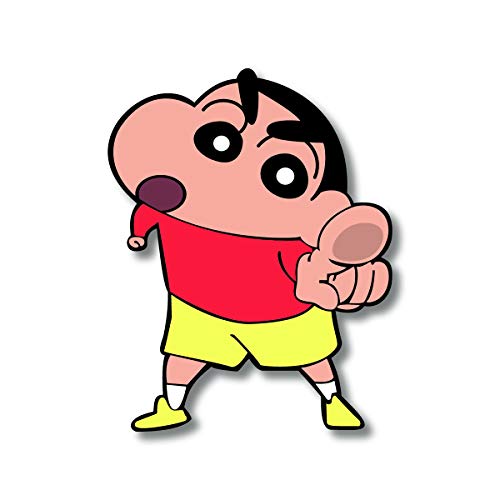Bhai Please Shinchan Wooden Fridge Magnet (Pack of 1) | Cartoon Characters, Movie, TV, Comics, Anime | Fridge Decorations | Gift for Friends, Colleagues, Gen Y | Birthday, Return Gift - Image 1