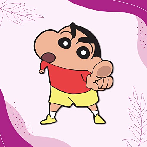 Bhai Please Shinchan Wooden Fridge Magnet (Pack of 1) | Cartoon Characters, Movie, TV, Comics, Anime | Fridge Decorations | Gift for Friends, Colleagues, Gen Y | Birthday, Return Gift - Image 5