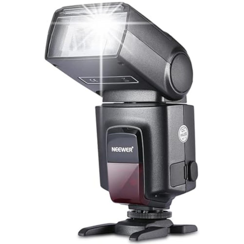 TT560 Flash Speedlite for Canon Sony Nikon Panasonic Olympus Pentax and Other DSLR Cameras, Digital Camera Speedlight with Standard Hot Shoe - Image 1
