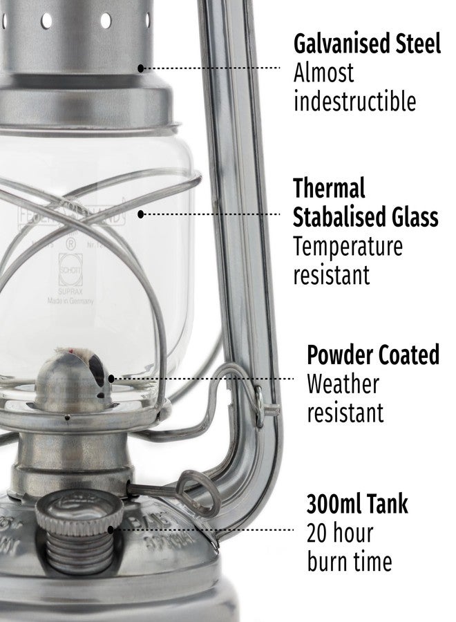 Feuerhand Outdoor Kerosene Fuel Lantern, German Made Weather Resistant Baby Special 276 Galvanized Hurricane Lamp for Camping or Patio, 10 Inches, Ruby Red - Image 4