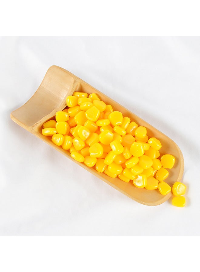Simulation Cereal Props Simulation Corn Soybean Soybean Rice Food Play Model Nuts Cashew Nuts Peanut Kernel-Color:Corn Kernels.-Dimensions:See Detailed Description For Dimensions - Image 1