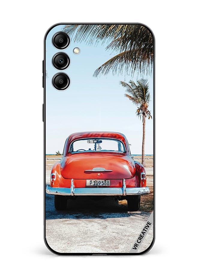 VR CREATIVE Protective Case Cover For Samsung Galaxy A55 Vintage Summerside Design Multicolour - Image 1