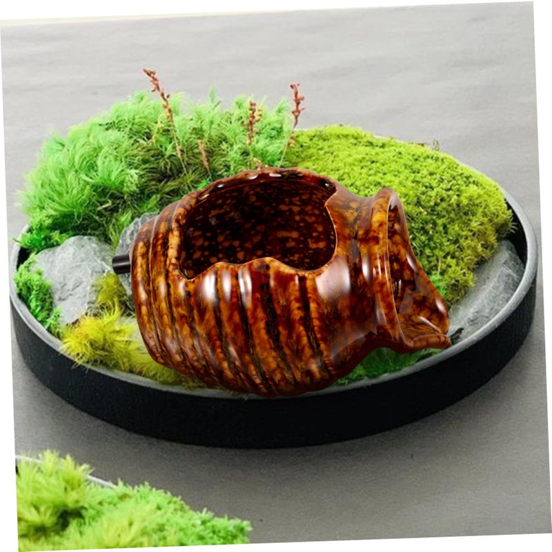 Landscape Waterfall Jar Fountain Outdoor Decorative Fish Ornament with Pump - Image 5