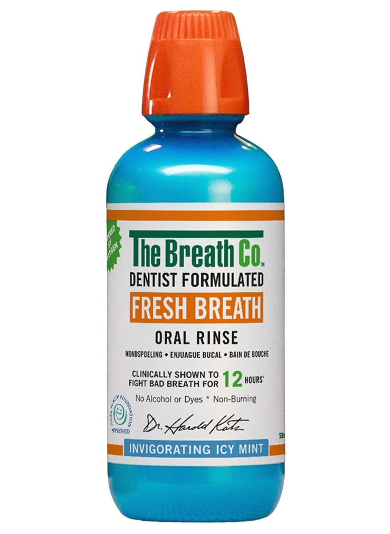 The Breath Co. - The Breath Co Fresh Breath Icy Mint 500 Ml - Image 1