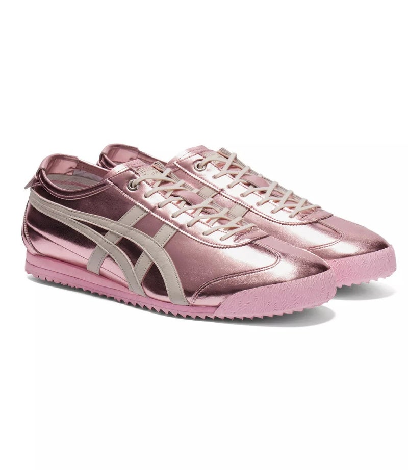 Onitsuka Tiger Mexico 66 Glitter Pack Pink – Unisex Lifestyle Sneakers with Metallic Finish - Image 3