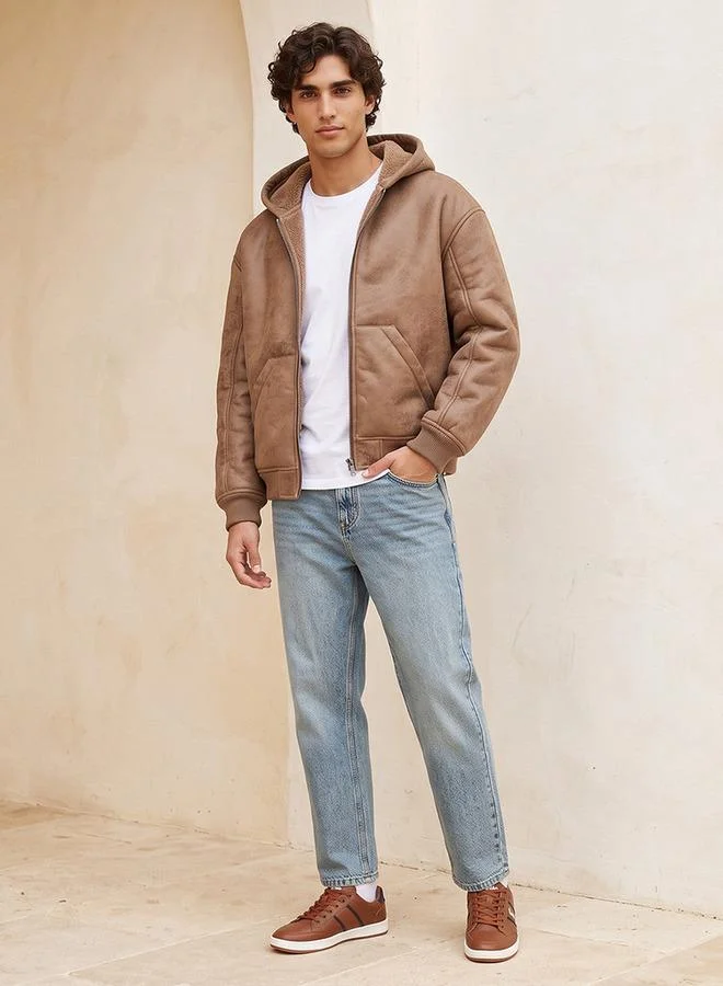 لي كوبر Lee Cooper Jacket with Hood