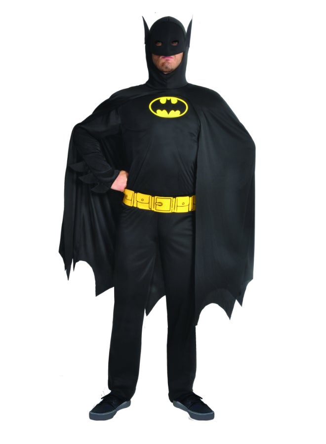 Ciao زي باتمان للبالغين مقاس XL | زي سوبر هيرو مرخص من DC Comics مع بدلة، عباءة وحزام - Image 3