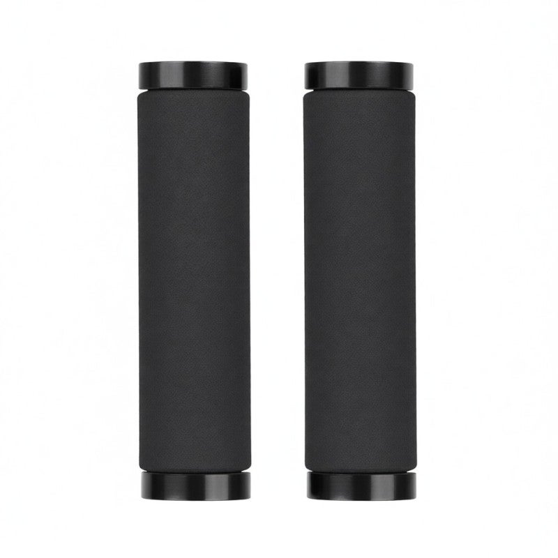 ZTTO Anti-slip Handlebar Grips Breathable Sponge Comfort - 22.2mm Bicycle Handlebar Grips Shock Absorbing - Aluminum Alloy Locking Rings MTB Handlebar Grips for 22.2mm Handlebars - Image 4