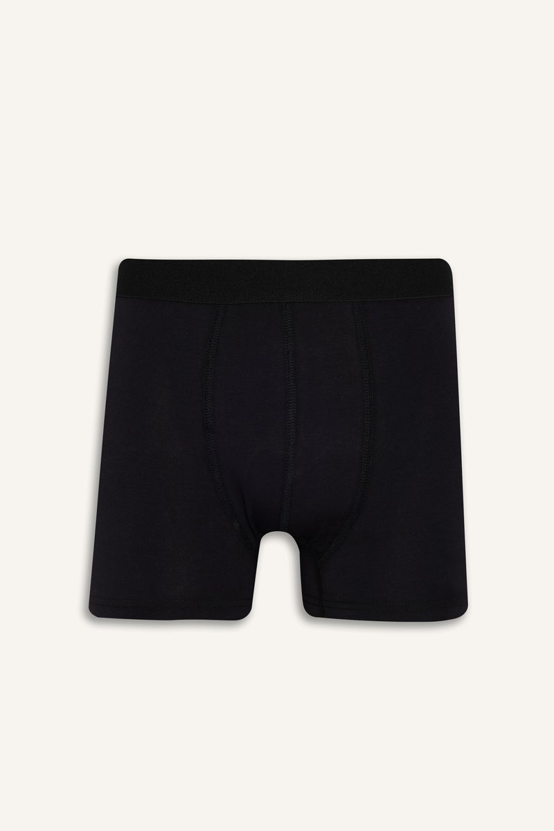 DeFacto Black Man Regular Fit Knitted Boxer Casual - Image 5