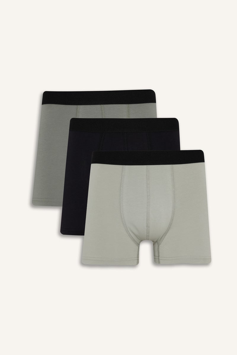 DeFacto Black Man Regular Fit Knitted Boxer Casual - Image 1