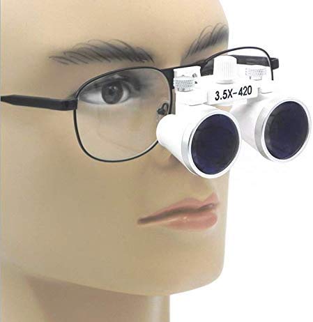 Global-Dental Global-Dental Medical Binocular Loupes Glasses Magnifier DY-104 (3.5X)  - Image 4
