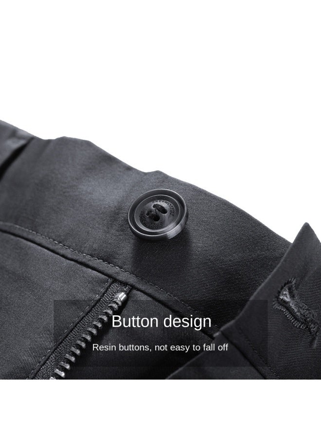 Septwolves Cool & Breathable】25 Summer New Business Casual Pants Lightweight Breathable Versatile Straight Leg Trousers - Image 3