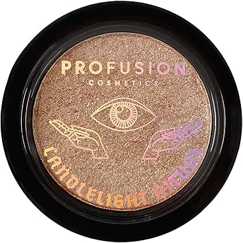 Profusion Cosmetics Rituals Candlelight Frosted Highlighter Achieve Radiant Skin with Premium Highlighter Ultra Reflective and Shimmery Makeup kit with Long Wearing Buildable Coverage Ritual - Image 2