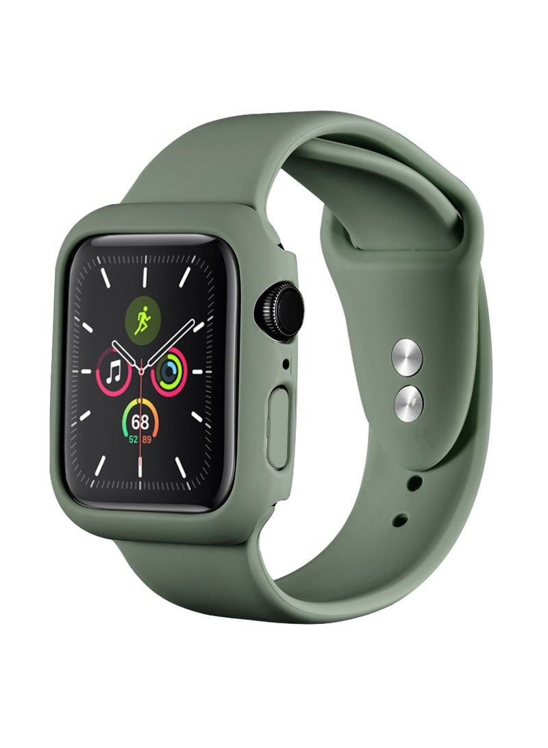 GULFLINK Silicone Watch Band 220mm Length for Apple iWatch 7 45mm - Image 3