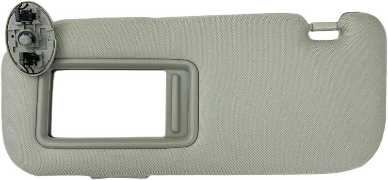 QASULER Beige Sun Visor for Toyota Corolla (2009-2013) - Image 1
