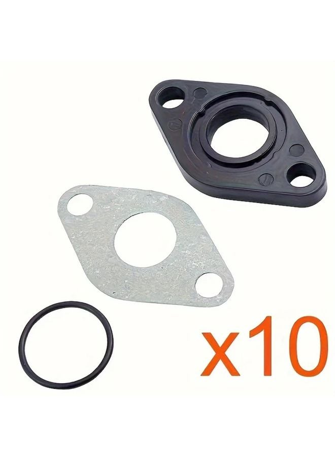 10 قطعة PZ26 PZ27 PZ30 طقم حشيات كربريتر 6 مم مع حلقة O لمنفذ السحب لمركبات ATV وعربات الجوكارت - Image 1