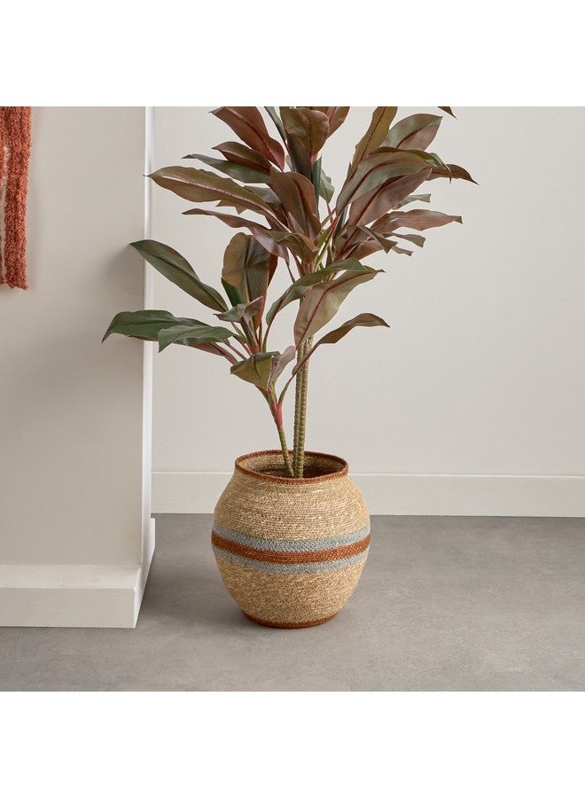 Home Box Noir Sea Grass Planter 30 x 32 x 30 cm  - Image 4