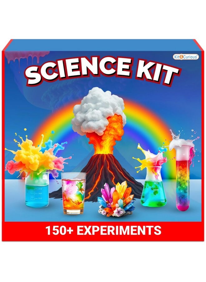 كيت 4 كيوريس - مجموعة أدوات العلوم من Kit4Curious، هدية عيد ميلاد للأطفال، ألعاب تعليمية STEM للأعمار من 6، 7، 8، 9، 10، 11، 12، 13، 14 عامًا - Image 1