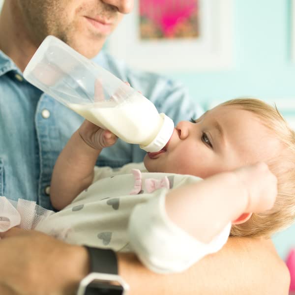 Evenflo Feeding Classic BPA-Free Silicone Medium Flow Nipples - 3 Months+, Clear 6 Count (Pack of 1) - Image 5