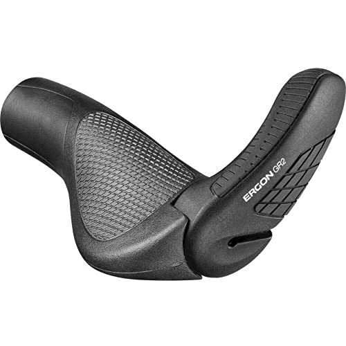 Ergon GP3-S Grips: Small, Black/Gray - Image 1