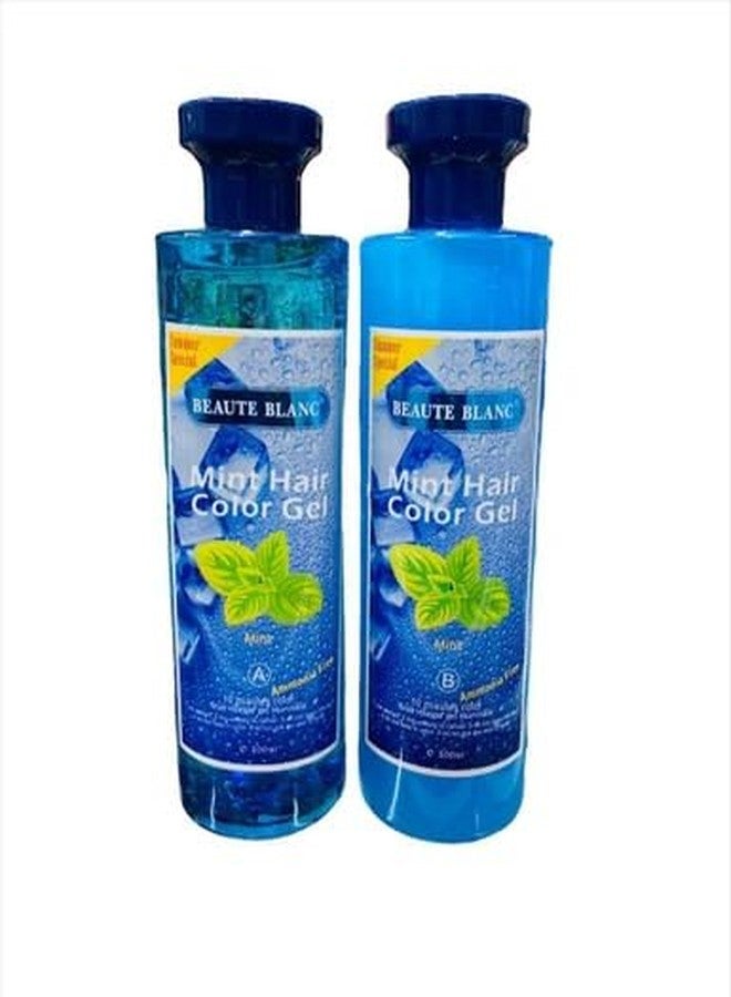 BEAUTE BLANC Professional Mint Hair Color Gel Dye For Hair Care, Natural and Organic Dye for Black Hair- 1000ml (Pack Of 1) - Image 1