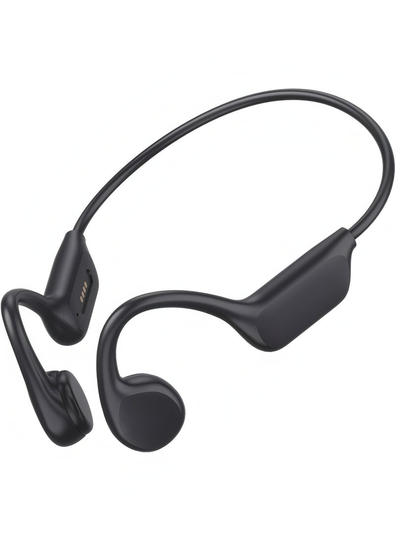 Flyview Bone Conduction Headphones IPX8 Waterproof 32GB Bluetooth 5.3 Wireless Headset with Microphone for Swim - Image 1