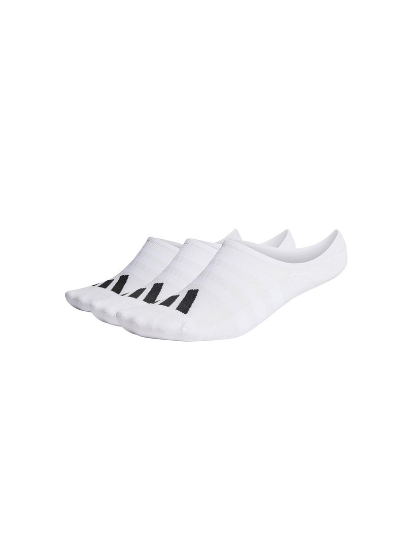 Adidas 3 Pack No-Show Golf Socks 