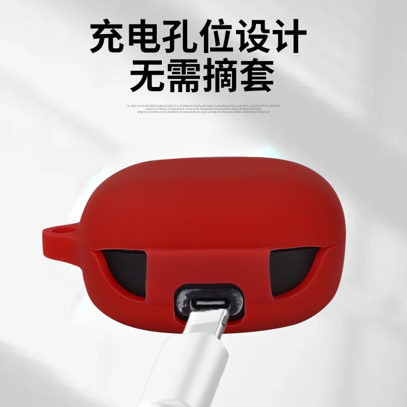 New Model Suitable For Jbl Wave Flex Protective Case Wireless Bluetooth Headphone Case Elastic Silicone Case - Image 5