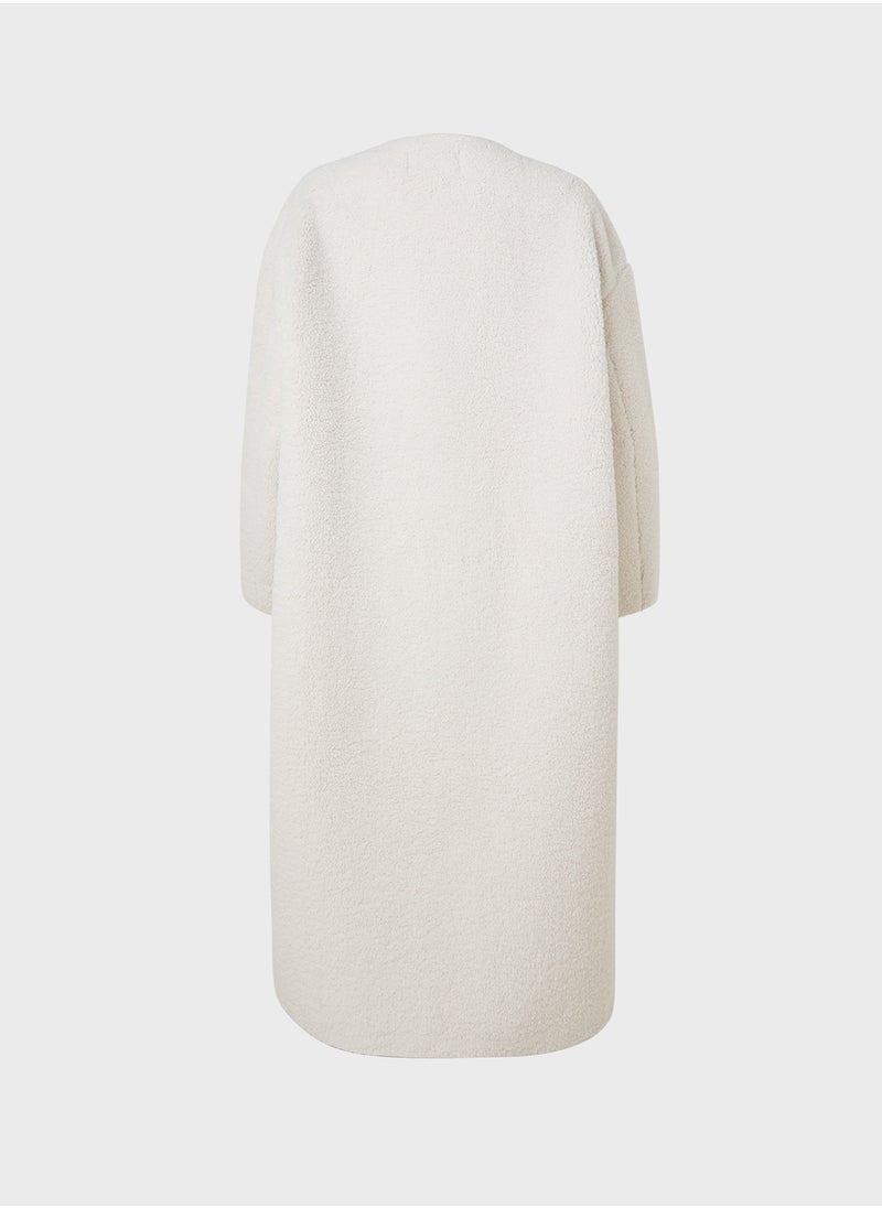 4th & Reckless - Piping Detail Longline Coat - Image 1