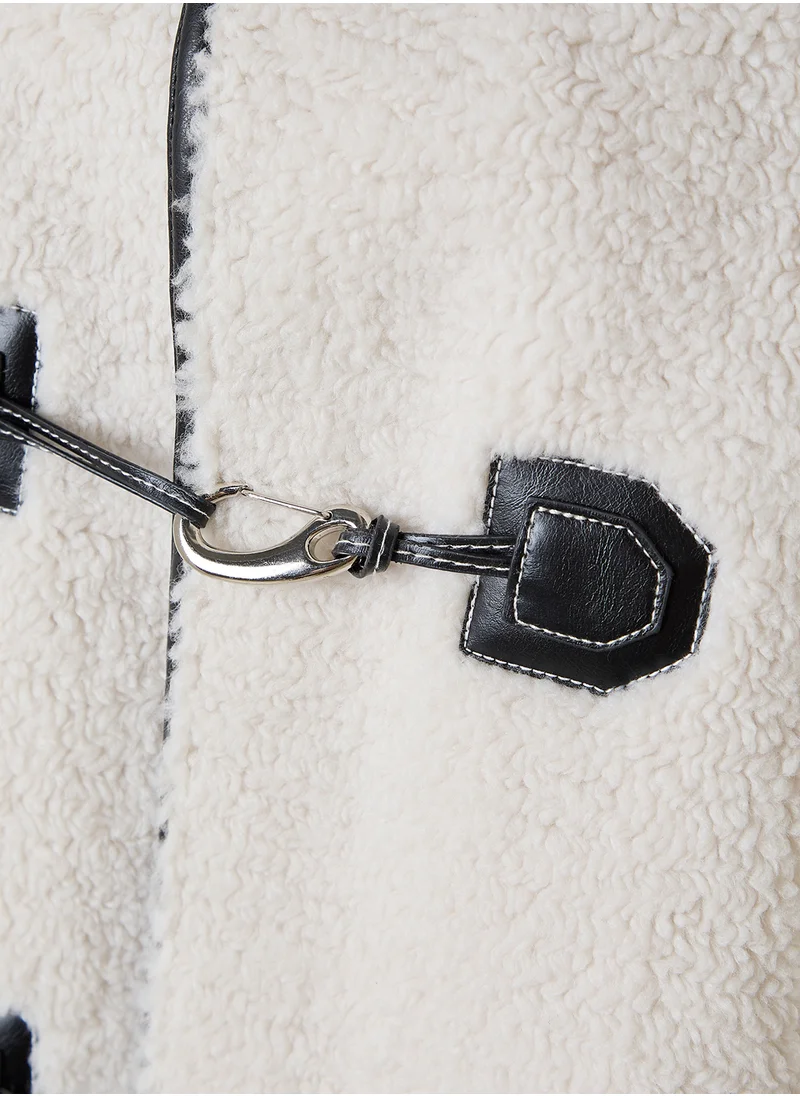 4th & Reckless Piping Detail Longline Coat