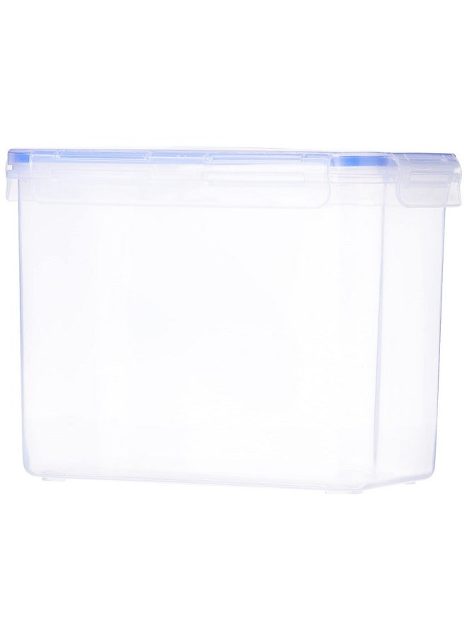 Aristo - Aristo Lock & Fresh 223 Plastic Storage Container For Storing grains, pulses, rice, wheat etc- 3570 ML, Transparent Clear, (22.5 x 13.5 x 17.5) cm - Image 1