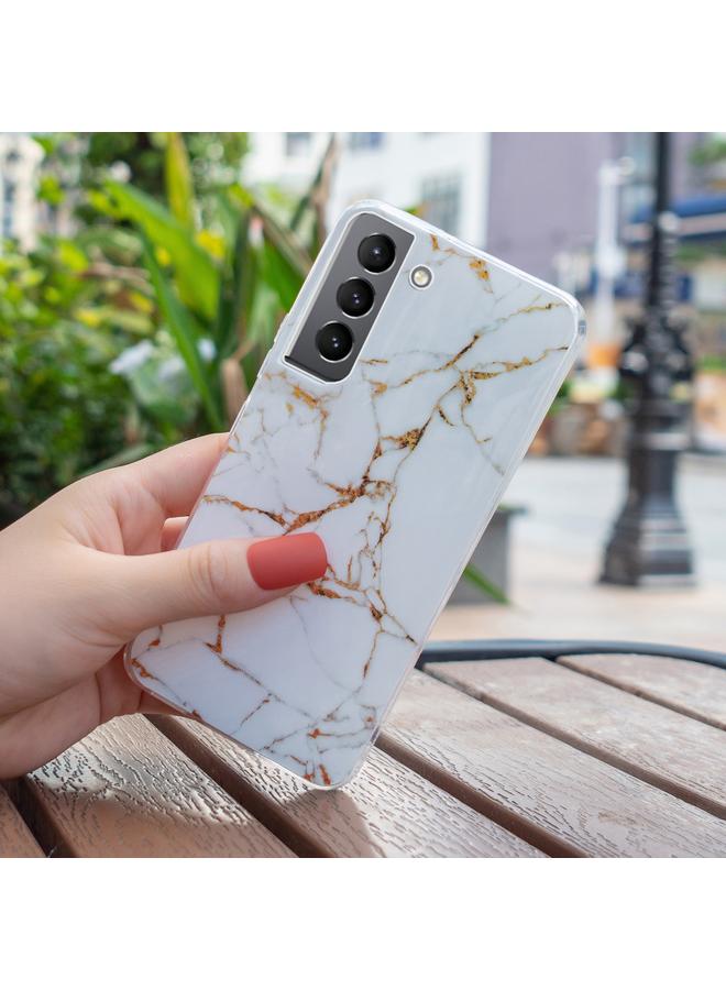 S-TOP Case For Samsung Galaxy S22 5G IMD Marble Pattern TPU Phone Case - Image 5