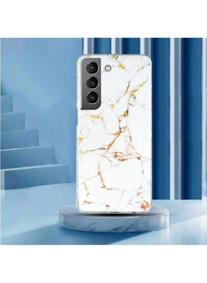 S-TOP Case For Samsung Galaxy S22 5G IMD Marble Pattern TPU Phone Case - Image 2