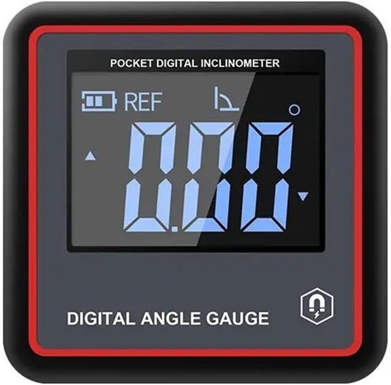 Digital Angle Finder, Small Inclinometer Micro Digital Display Angle Gauge Ruler Level Meter Suction Type With Magnetic,Angle Finder - Image 1