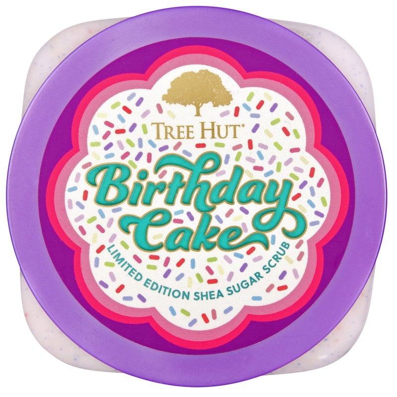 Tree Hut Exfoliating Shea Sugar Scrub Birthday Cake, 18 oz - Image 2