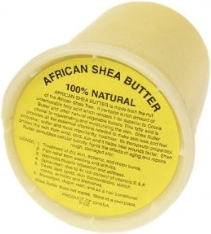 Raw Unrefined African Shea Butter_32 Oz Gold AAA Premium Shea Butter From Ghana - (32 OZ GOLD)