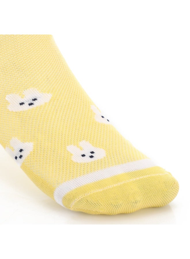 REDCOTTON Pastel Yellow Colored Socks – Soft Touch & Cheerful Colors for Every Day - Image 2