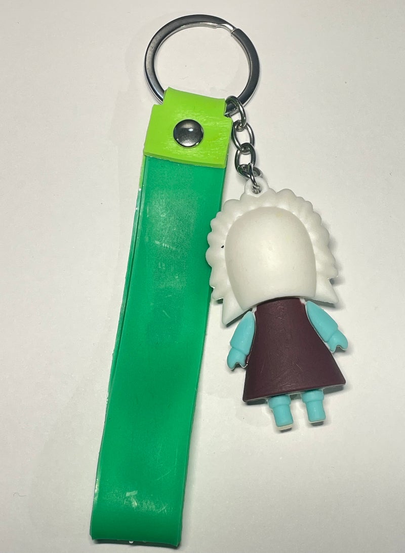 ميدالية مفاتيح كرتونية مميزة اكسسوار مميز سلسلة مفاتيح بتصميم شحصية ديزني مع شريط يتناسب مع مفاتيح السيارة والمحفظة والحقيبة هدية رائعة وجميلة - Image 3