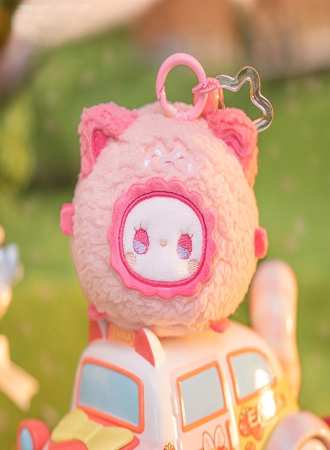 CALEMBOU Plush Blind Box Figures, Cute Emma Blind Box RUA RUA Zoo Series, 4 Inches Bag Charms Plush Keychain for Backpack, Mystery Toys Birthday Gifts for Girls (1PC) - Image 5