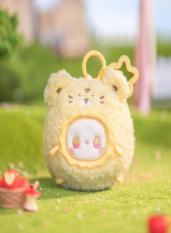 CALEMBOU Plush Blind Box Figures, Cute Emma Blind Box RUA RUA Zoo Series, 4 Inches Bag Charms Plush Keychain for Backpack, Mystery Toys Birthday Gifts for Girls (1PC) - Image 2