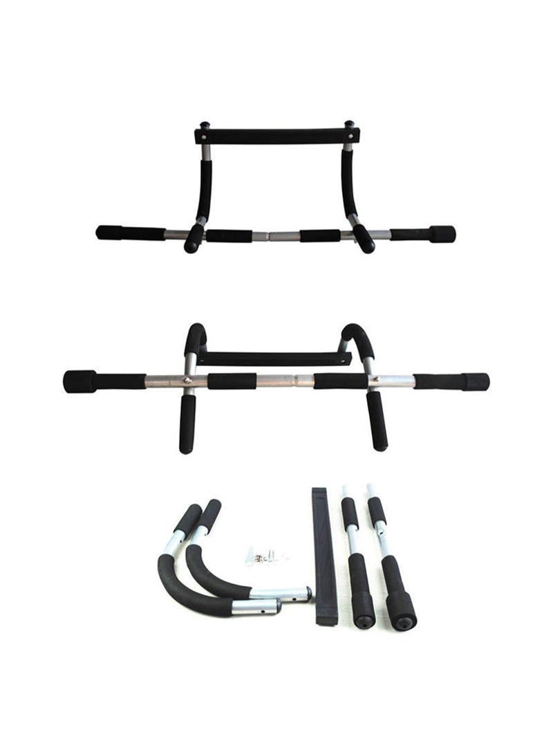 Generic 220LB Doorway Pull-Up Bar – Portable Strength Training System for Home, Over-Door Pull-Up Bar for Sit-Ups, Dips, and Full Body Workout  - Image 4