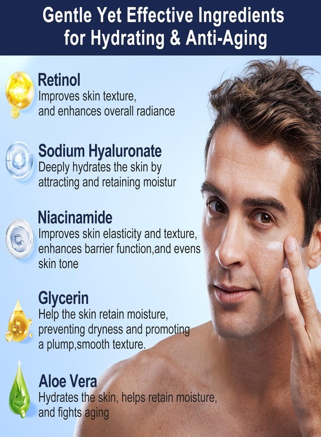 DOYEEWO Skin Care for Men,Professional Mens Skin Care Set for Hydrating,Anti-Aging & Wrinkle Facial Skin Care Routine Kit,Christmas Valentines Fathers Birthday Gifts for Men Him Dad Father Boyfriend Husband - Image 4