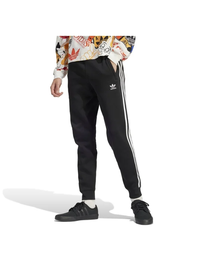 adidas بنطلون رجالي أسود 3-STRIPES Originals