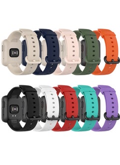 Generic Straps Compatible with Redmi Watch 2 Lite Watch Xiaomi Mi Watch 2 Lite Soft Silicone Band for Men, Women,White  - Image 4